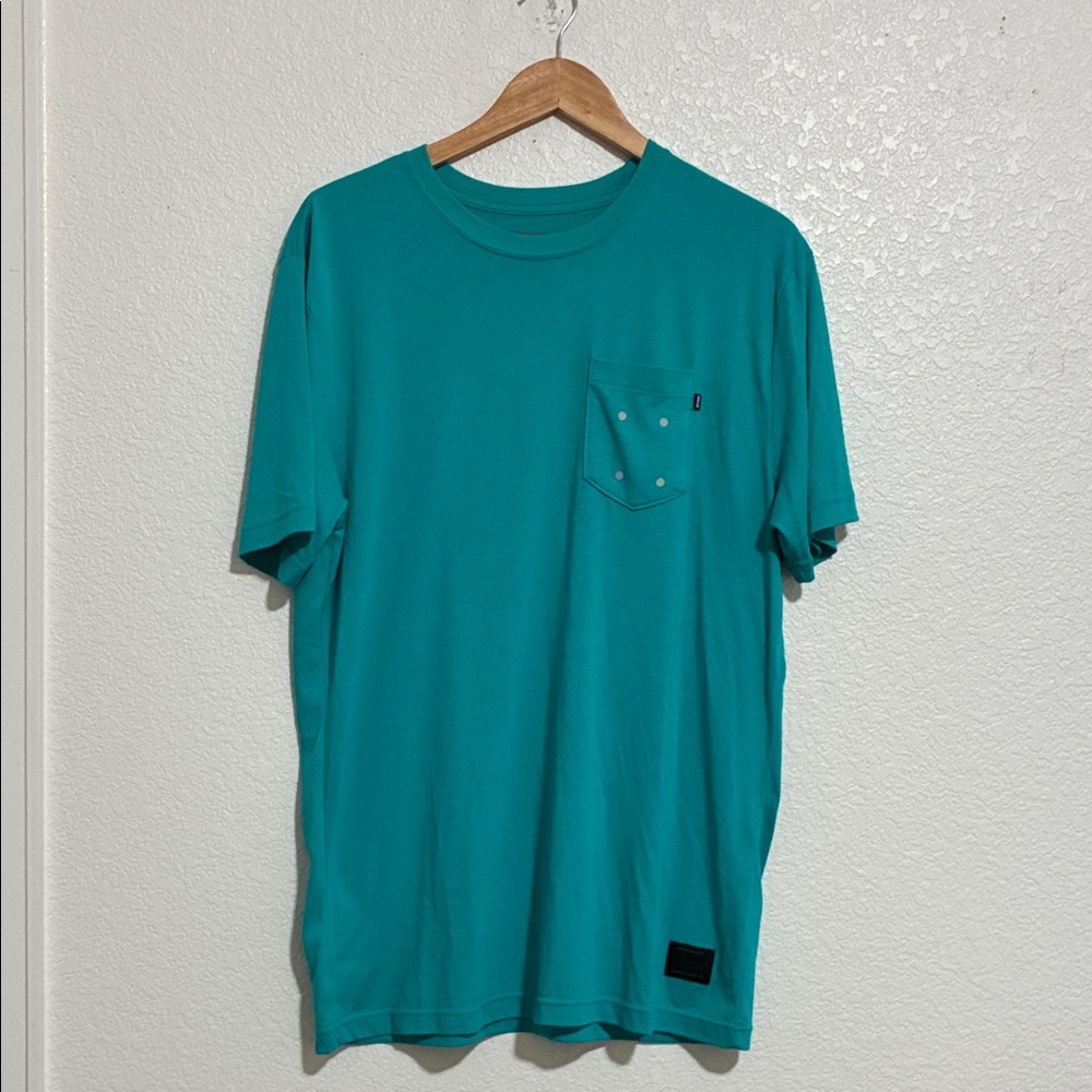 Nike Teal Short-Sleeve Pocket Tee